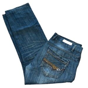 F.U.S.A.I. Straight leg denim jeans size 34x30